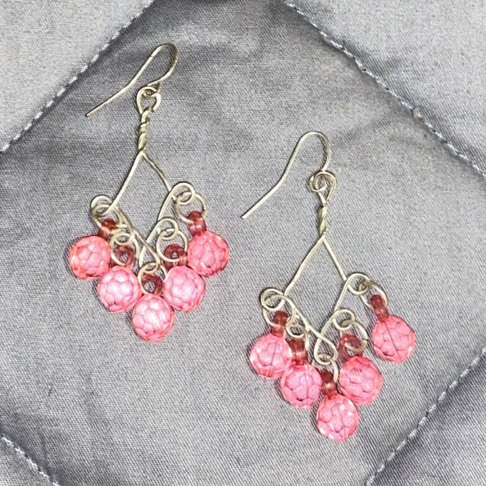 Princess Pink Earrings